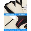 image:imageCOOFANDY Mens Tuxedo Jacket One Button Suit Jacket for Wedding Dinner  Blazer JacketDinner JacketWedding JacketSmoking JacketTuxedo BlazerBeige