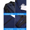 image:imageCOOFANDY Mens Tuxedo Jacket One Button Suit Jacket for Wedding Dinner  Blazer JacketDinner JacketWedding JacketSmoking JacketTuxedo BlazerDark Blue