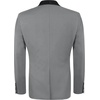 image:imageCOOFANDY Mens Tuxedo Jacket One Button Suit Jacket for Wedding Dinner  Blazer JacketDinner JacketWedding JacketSmoking JacketTuxedo BlazerGray