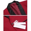 image:imageCOOFANDY Mens Tuxedo Jacket One Button Suit Jacket for Wedding Dinner  Blazer JacketDinner JacketWedding JacketSmoking JacketTuxedo BlazerRed