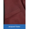 image:imageCOOFANDY Mens Tuxedo Jacket One Button Suit Jacket for Wedding Dinner  Blazer JacketDinner JacketWedding JacketSmoking JacketTuxedo BlazerRedjacquard