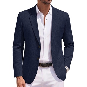 image:imageCOOFANDY Mens Blazer Casual Sport Coats Regular Fit Lightweight Suit JacketAnavy Blue