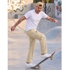 image:imageCOOFANDY Men Casual Cargo Pants Hiking Joggers Sweatpant with Multi PocketsBeige
