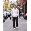 image:imageCOOFANDY Men Casual Cargo Pants Hiking Joggers Sweatpant with Multi PocketsBlack