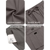 image:imageCOOFANDY Men Casual Cargo Pants Hiking Joggers Sweatpant with Multi PocketsDark Grey