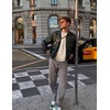 image:imageCOOFANDY Mens Crewneck Sweatshirt Lightweight Casual Fall Winter PulloversBeige