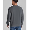 image:imageCOOFANDY Mens Crewneck Sweatshirt Lightweight Casual Fall Winter PulloversDark Grey