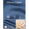 image:imageCOOFANDY Mens Casual Baggy Sweatpants Cotton Wide Leg Drawstring PantsBlue