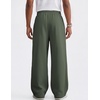 image:imageCOOFANDY Mens Casual Baggy Sweatpants Cotton Wide Leg Drawstring PantsDark Green