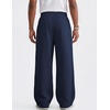 image:imageCOOFANDY Mens Casual Baggy Sweatpants Cotton Wide Leg Drawstring PantsNavy Blue