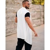 image:imageCOOFANDY Mens Sleeveless Cardigan Shawl Collar Lightweight Kimono VestWhite