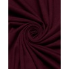 image:imageCOOFANDY Mens Sleeveless Cardigan Shawl Collar Lightweight Kimono VestWine Red