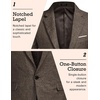 image:imageCOOFANDY Mens Blazer Casual Sport Coats Slim Fit Lightweight Sports JacketBrown