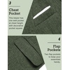 image:imageCOOFANDY Mens Blazer Casual Sport Coats Slim Fit Lightweight Sports JacketDark Green