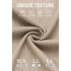 image:imageCOOFANDY Mens Casual Blazer Lightweight Sport Coat Linen Blazer Suit JacketKhaki