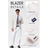 image:imageCOOFANDY Mens Casual Blazer Lightweight Sport Coat Linen Blazer Suit JacketWhite