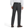 image:imageCOOFANDY Mens Dress Pants Classic Fit Flat Front Expandable Waist Suit PantDark Grey