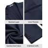 image:imageCOOFANDY Mens Sport Coats Casual Knit Blazer Two Button Suit Jacket02navy Blue