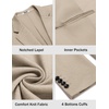 image:imageCOOFANDY Mens Sport Coats Casual Knit Blazer Two Button Suit Jacket03light Khaki