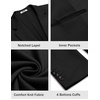 image:imageCOOFANDY Mens Sport Coats Casual Knit Blazer Two Button Suit JacketBlack