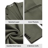image:imageCOOFANDY Mens Sport Coats Casual Knit Blazer Two Button Suit JacketOlive Green