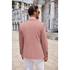 image:imageCOOFANDY Mens Sport Coats Casual Knit Blazer Two Button Suit JacketPink