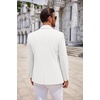 image:imageCOOFANDY Mens Sport Coats Casual Knit Blazer Two Button Suit JacketWhite