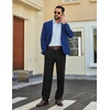 image:imageCOOFANDY Mens Stretch Dress Pants Slim fit Expandable Waist Suit PantsBlack