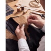image:imageCOOFANDY Mens Western Vest Suede Cowboy Vest Casual Slim Fit WaistcoatBlack Khakiwith Pattern