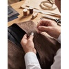 image:imageCOOFANDY Mens Western Vest Suede Cowboy Vest Casual Slim Fit WaistcoatCoffee With Pattern
