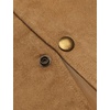 image:imageCOOFANDY Mens Western Vest Suede Cowboy Vest Casual Slim Fit WaistcoatKhaki With Pattern