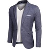 image:imageCOOFANDY Mens Blazer Casual Sport Coats Slim Fit Lightweight Sports JacketBlue