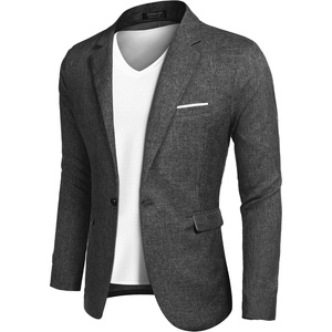 image:imageCOOFANDY Mens Blazer Casual Sport Coats Slim Fit Lightweight Sports JacketSoft Black
