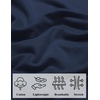 image:imageCOOFANDY Mens Cotton TShirt Short Sleeve Crew Neck Tee Shirts Casual Solid Basic TopsNavy Blue