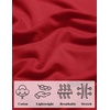 image:imageCOOFANDY Mens Cotton TShirt Short Sleeve Crew Neck Tee Shirts Casual Solid Basic TopsRed