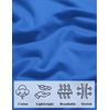 image:imageCOOFANDY Mens Cotton TShirt Short Sleeve Crew Neck Tee Shirts Casual Solid Basic TopsRoyal Blue