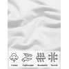 image:imageCOOFANDY Mens Cotton TShirt Short Sleeve Crew Neck Tee Shirts Casual Solid Basic TopsWhite