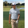 image:imageCOOFANDY Mens Golf Polo Shirts Short Sleeve Quick Dry Moisture Wicking Performance Collared Golf Shirt for MenGeometric Cross Print