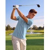 image:imageCOOFANDY Mens Golf Polo Shirts Short Sleeve Quick Dry Moisture Wicking Performance Collared Golf Shirt for MenMicro Geometric