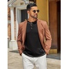 image:imageCOOFANDY Mens Henley Shirts Long Sleeve Casual TShirts Lightweight Tee01black