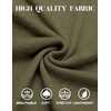 image:imageCOOFANDY Mens Henley Shirts Long Sleeve Casual TShirts Lightweight TeeArmy Green