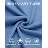 image:imageCOOFANDY Mens Henley Shirts Long Sleeve Casual TShirts Lightweight TeeBlue