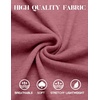 image:imageCOOFANDY Mens Henley Shirts Long Sleeve Casual TShirts Lightweight TeeWine Red
