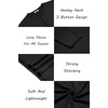 image:imageCOOFANDY Mens Henley Shirts Long Sleeve Lightweight Casual Basic TShirtBlack
