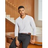 image:imageCOOFANDY Mens Henley Shirts Long Sleeve Lightweight Casual Basic TShirtWhite
