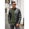 image:imageCOOFANDY Mens Henley TShirts Long Sleeve Pullover Shirt Casual Basic TeesArmy Green