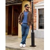 image:imageCOOFANDY Mens Long Sleeve Tee Shirts Casual Crewneck Raglan TShirts Stretchy Baseball Pullover TeeRoyal Blue