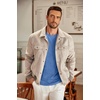 image:imageCOOFANDY Mens Long Sleeve Tee Shirts Crew Neck Casual Soft TeesBlue