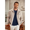 image:imageCOOFANDY Mens Long Sleeve Tee Shirts Crew Neck Casual Soft TeesNavy Blue