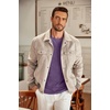 image:imageCOOFANDY Mens Long Sleeve Tee Shirts Crew Neck Casual Soft TeesPurple